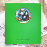 ATC It Up With Friends - Volume 1 - Goblins, Golems, Imps & Trolls - Community Collaborative Art Book back