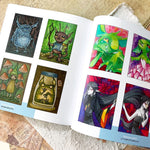 ATC It Up With Friends - Volume 1 - Goblins, Golems, Imps & Trolls - Community Collaborative Art Book interior 3