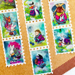 Adventure Awaits - Stamp Style Washi Tape Closeup 2
