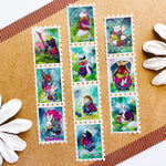 Adventure Awaits - Stamp Style Washi Tape Full View