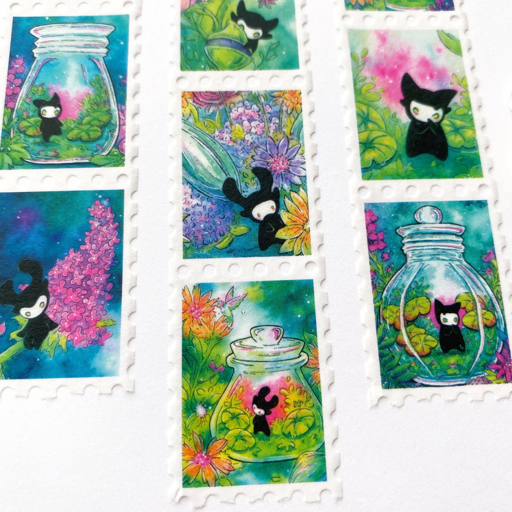 Among the Flowers - Stamp Style Washi Tape alt view 3