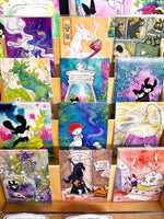 Art Print Variety Pack - 5 x 7 inch, fantasy, science fiction, magical creatures