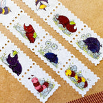 Beetles and Bugs - Stamp Style Washi Tape Closeup 2
