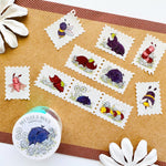Beetles and Bugs - Stamp Style Washi Tape Full View 3