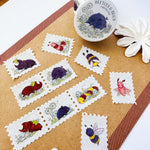 Beetles and Bugs - Stamp Style Washi Tape Full View 4