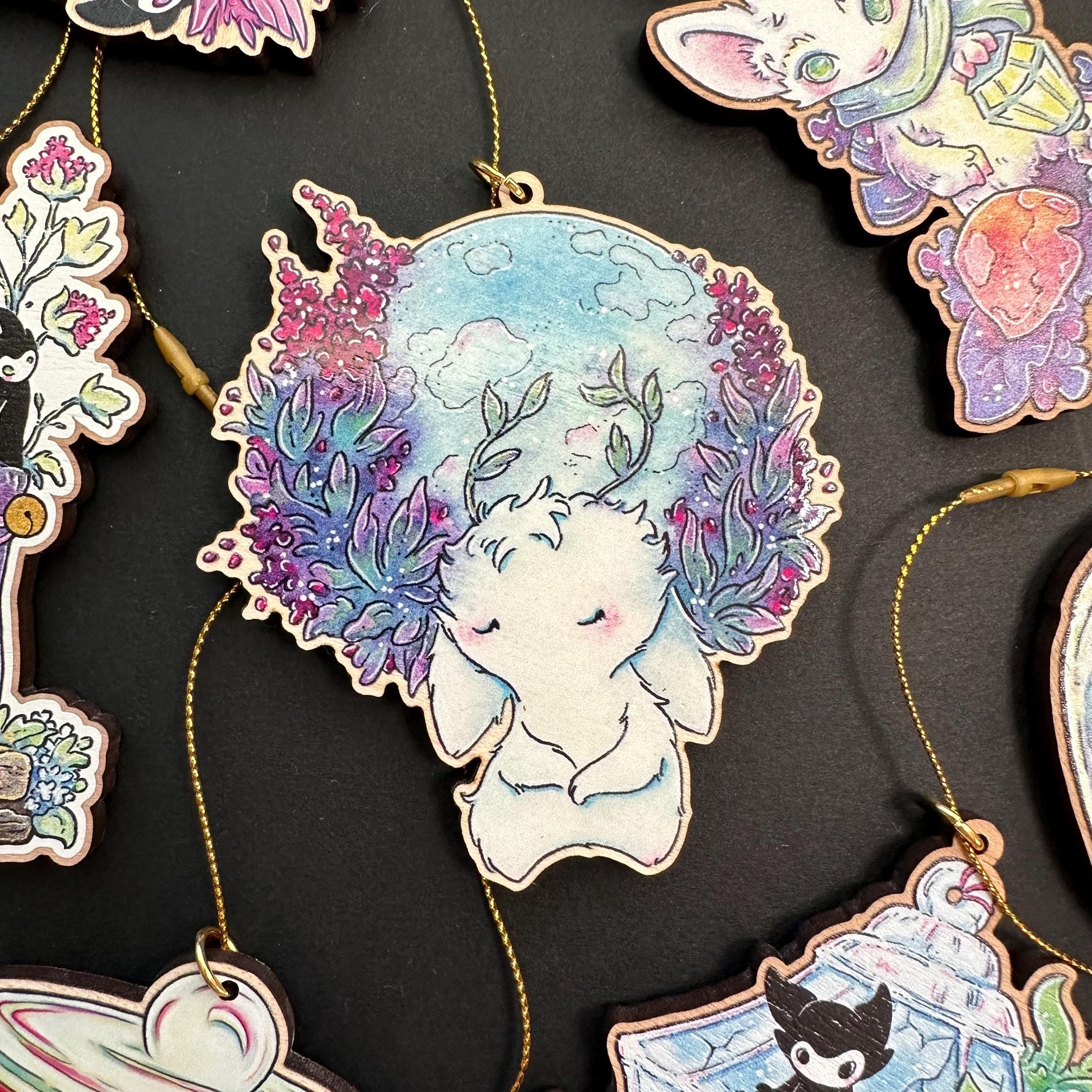 Blue Moon Jackalope - Ornament alt View