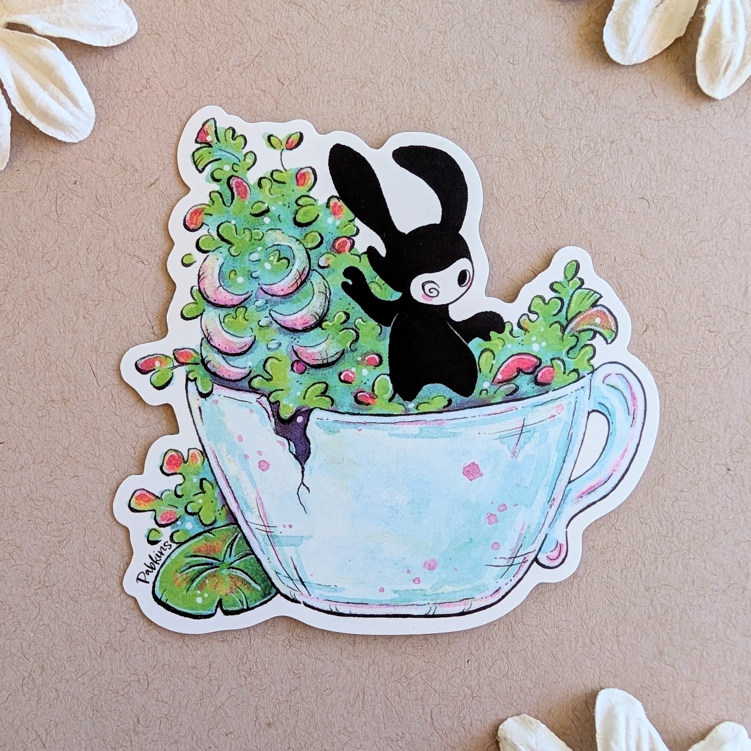 Broken Teacup Spirit - Vinyl Sticker