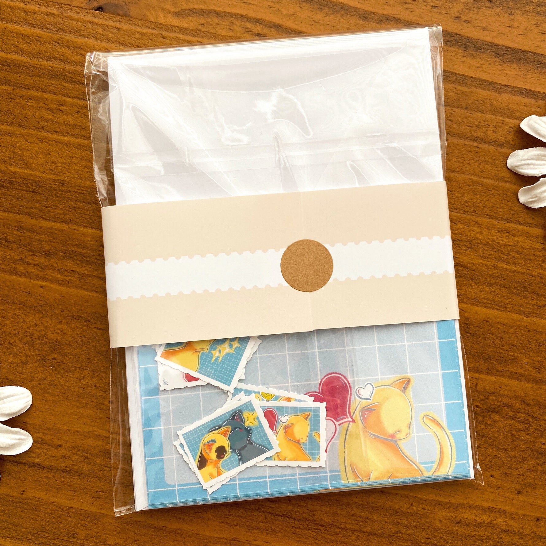 Catmoji Postal Cats - Stationery Packaged 2