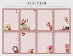 Coffee Please - Little Spirits - Stationery set Single