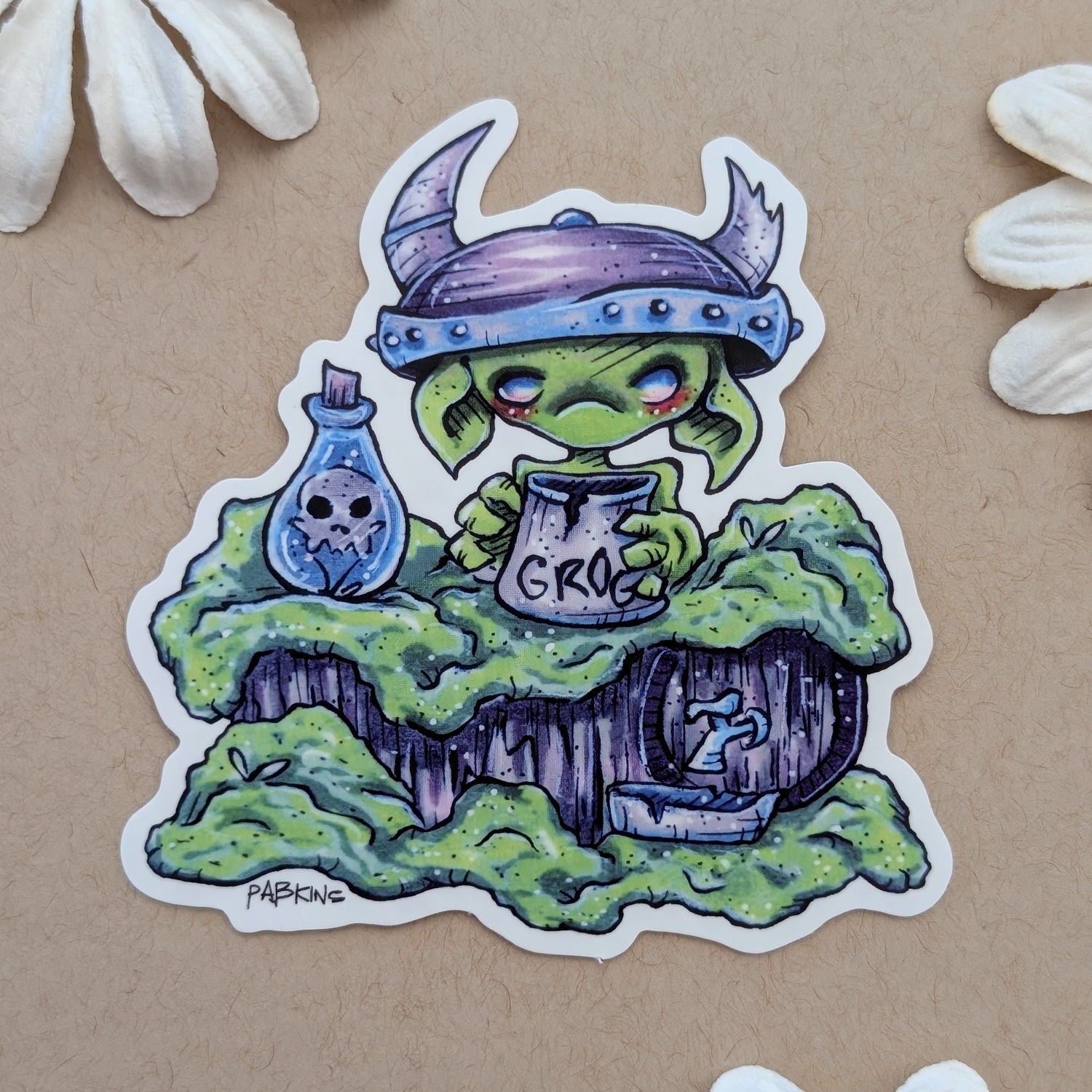 Grog Goblin - Vinyl Sticker