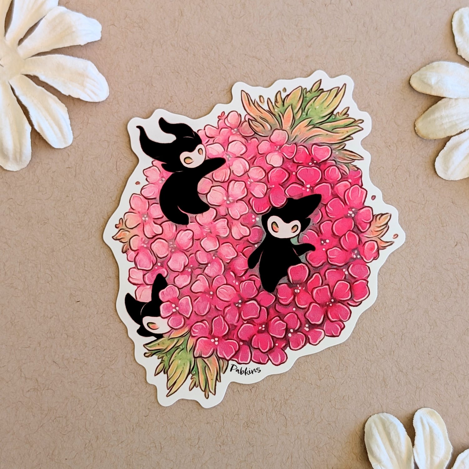 Hydrangea Spirit - Vinyl Sticker