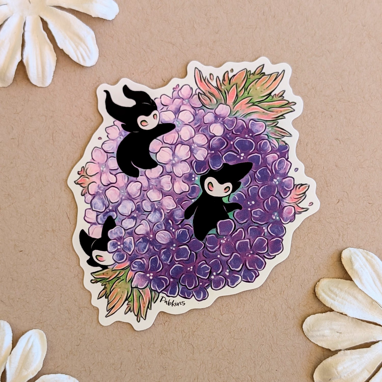 Hydrangea Spirit - Vinyl Sticker