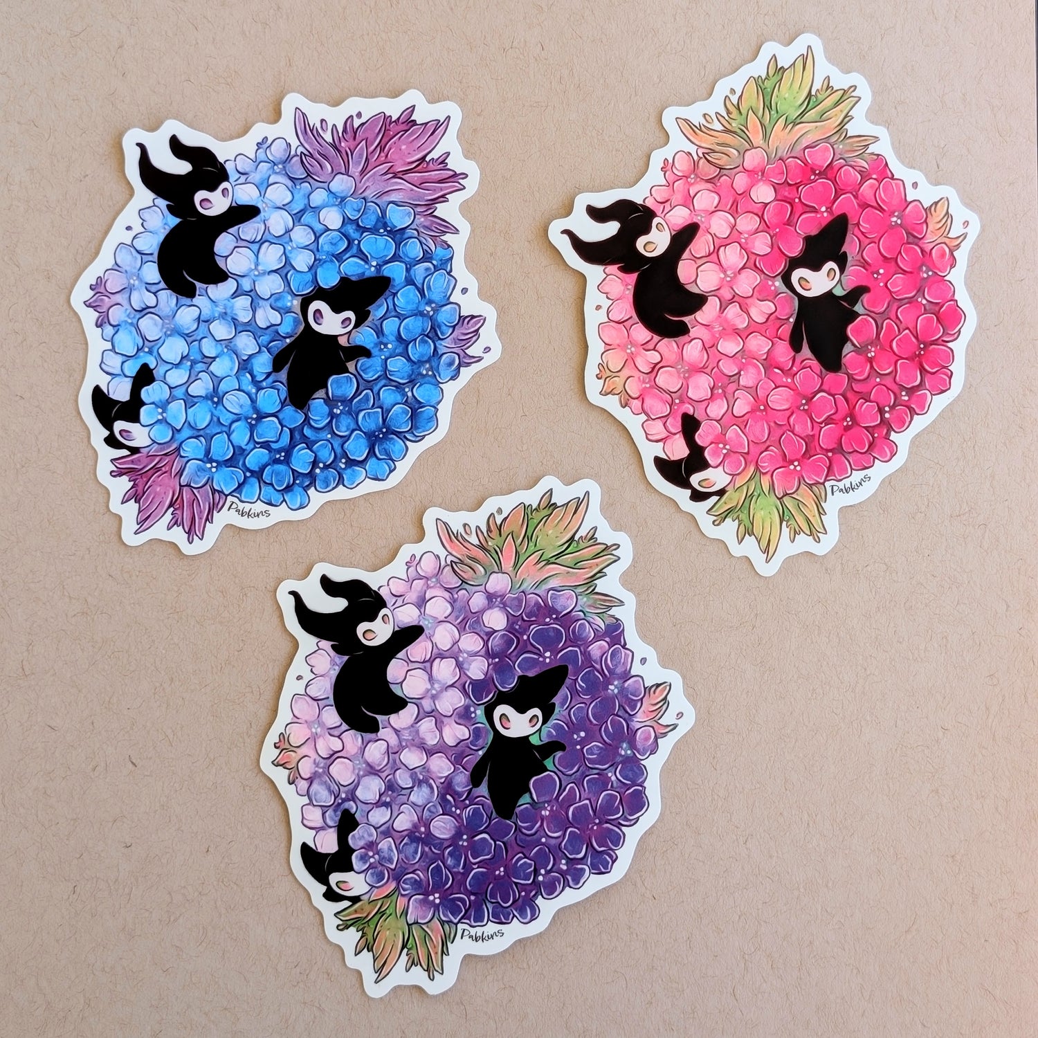 Hydrangea Spirit - Vinyl Sticker