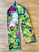 Hydrangea Spirits - Ultra Soft Scarf Alt Full View