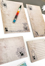 Inky Spirits - Stationery notepad set full view 3