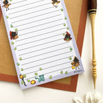 Lantern Light - List notepad Closeup 2