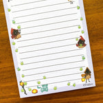 Lantern Light - List notepad closeup 4