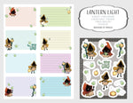 Lantern Light - Stationery Set Front View