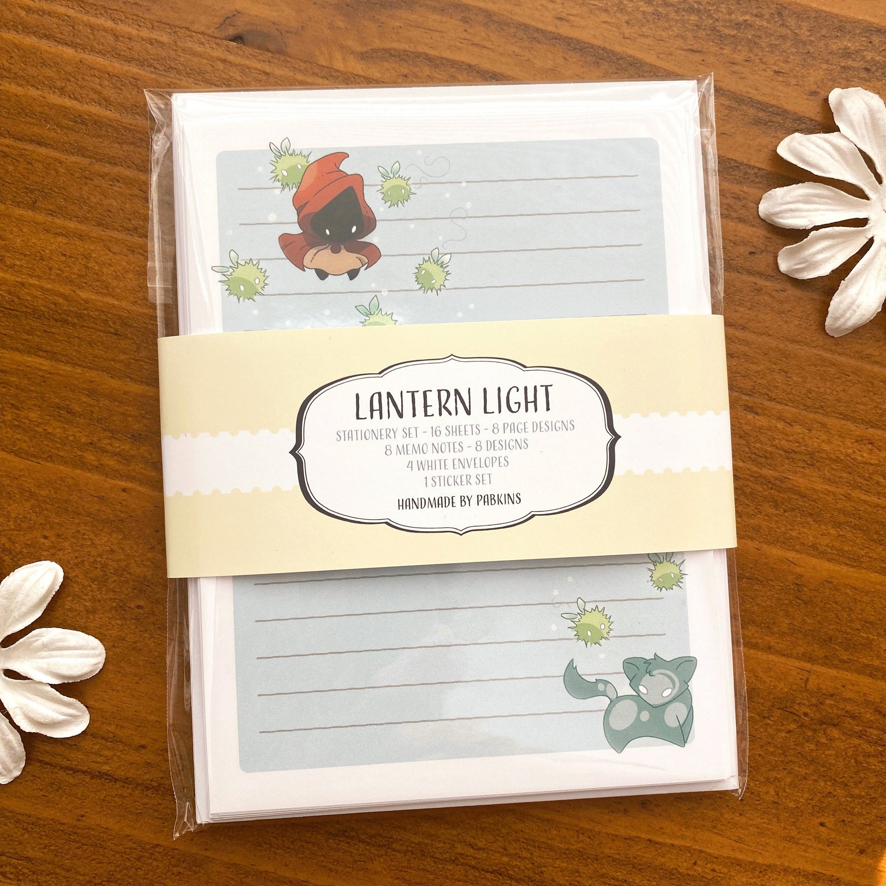 Lantern Light - Stationery Set Packaged
