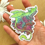 Lazy Dragon - vinyl sticker Alt View