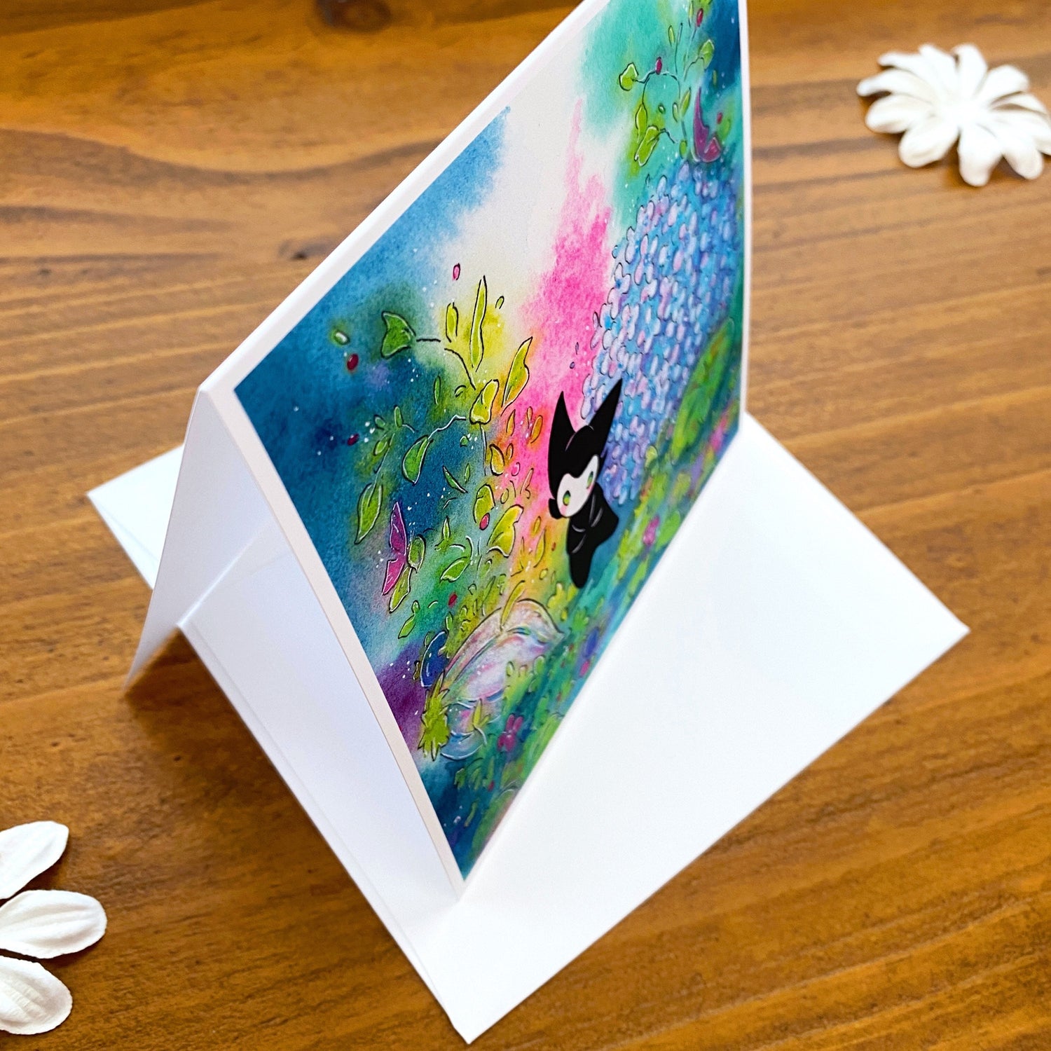 Little Spirit Garden - blank greeting cards Alt View