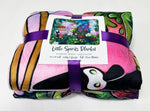 Little Spirit Jar and Smoke Fox - Full / Queen Blanket Packaged