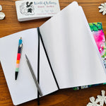 Little Spirit Jar and Smoke Fox - Hardcover Sketchbook & Notebook Open