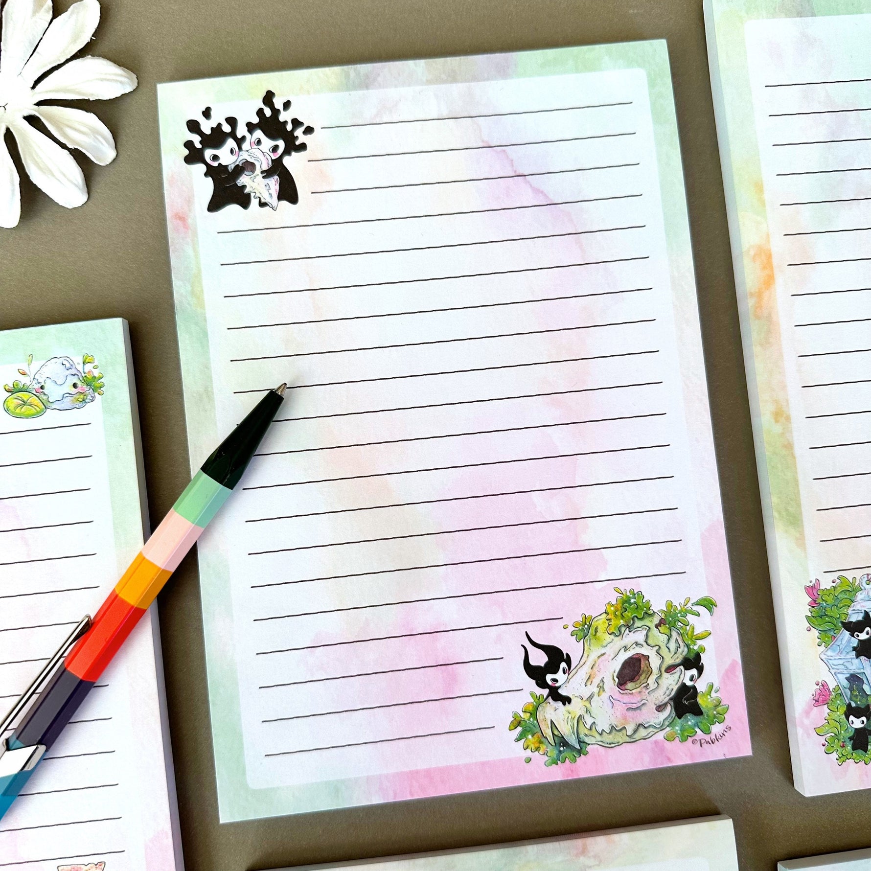 Little Spirits - Stationery notepad set alt view 2