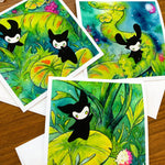 Little Spirits - blank greeting cards Front View