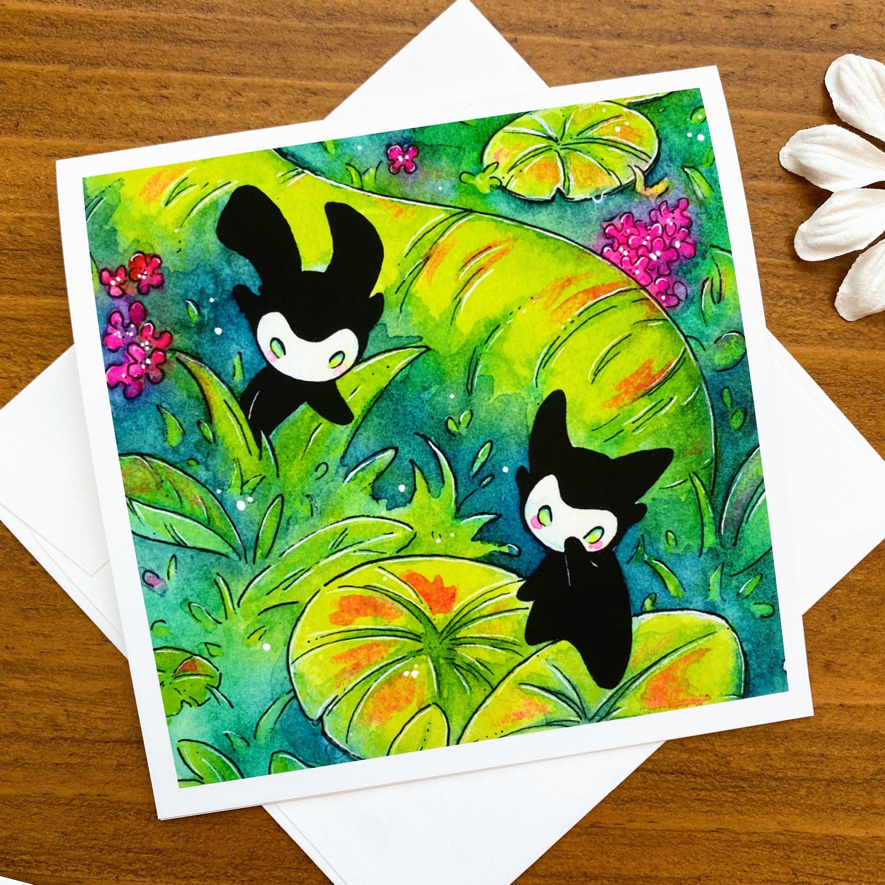 Little Spirits - blank greeting cards Single 2