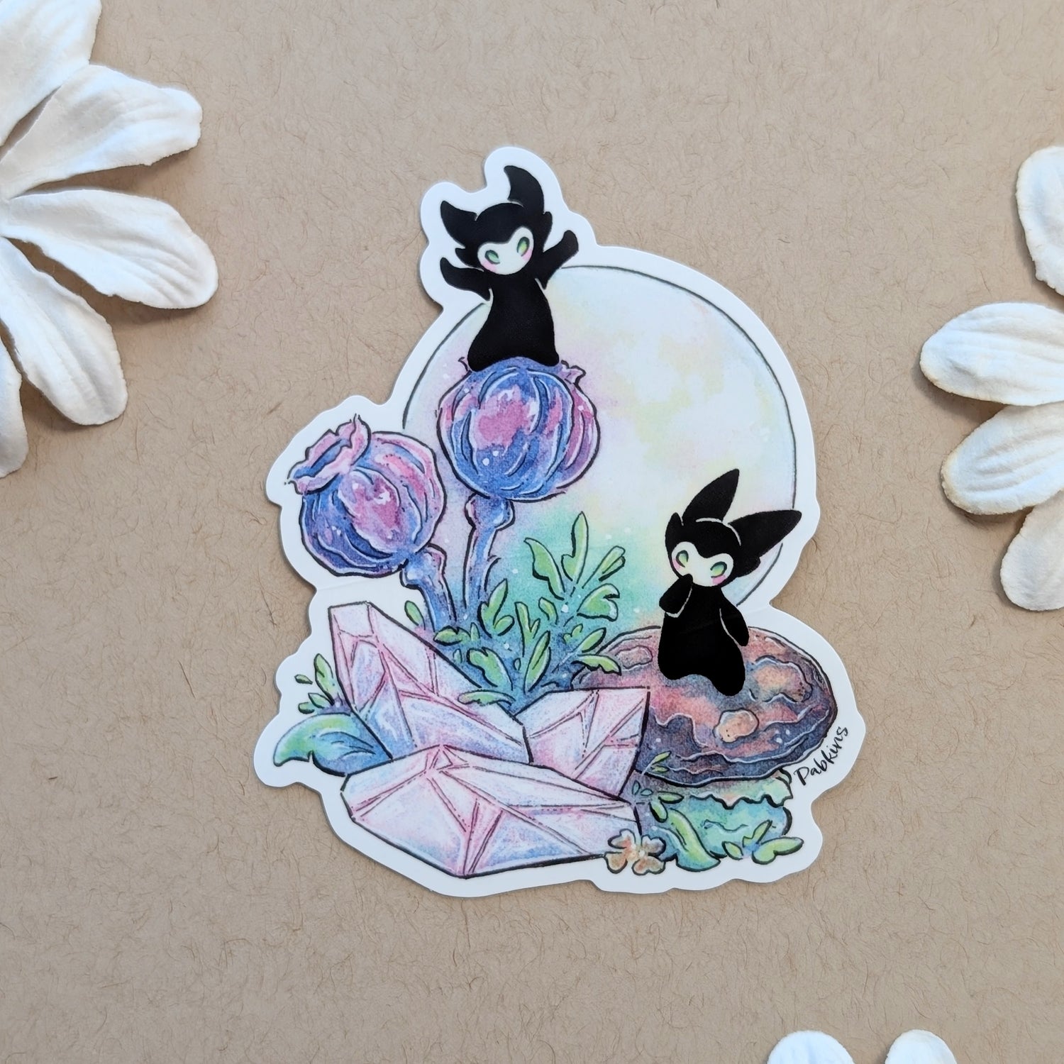 Magic Crystals - vinyl sticker