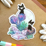 Magic Crystals - Little Spirits - vinyl sticker Front View