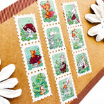 Minty Dreams - Stamp Style Washi Tape Full View 5