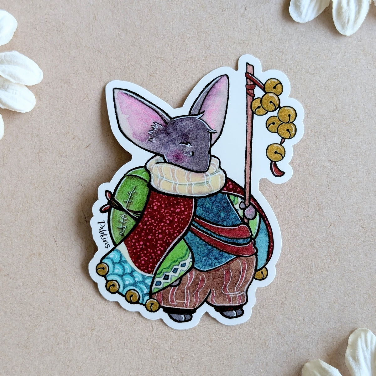 Mouse Shaman - Vinyl Sticker