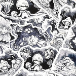 Mushi Adventures by Pabkins - Inktober 2017 Art Book zine Closeup