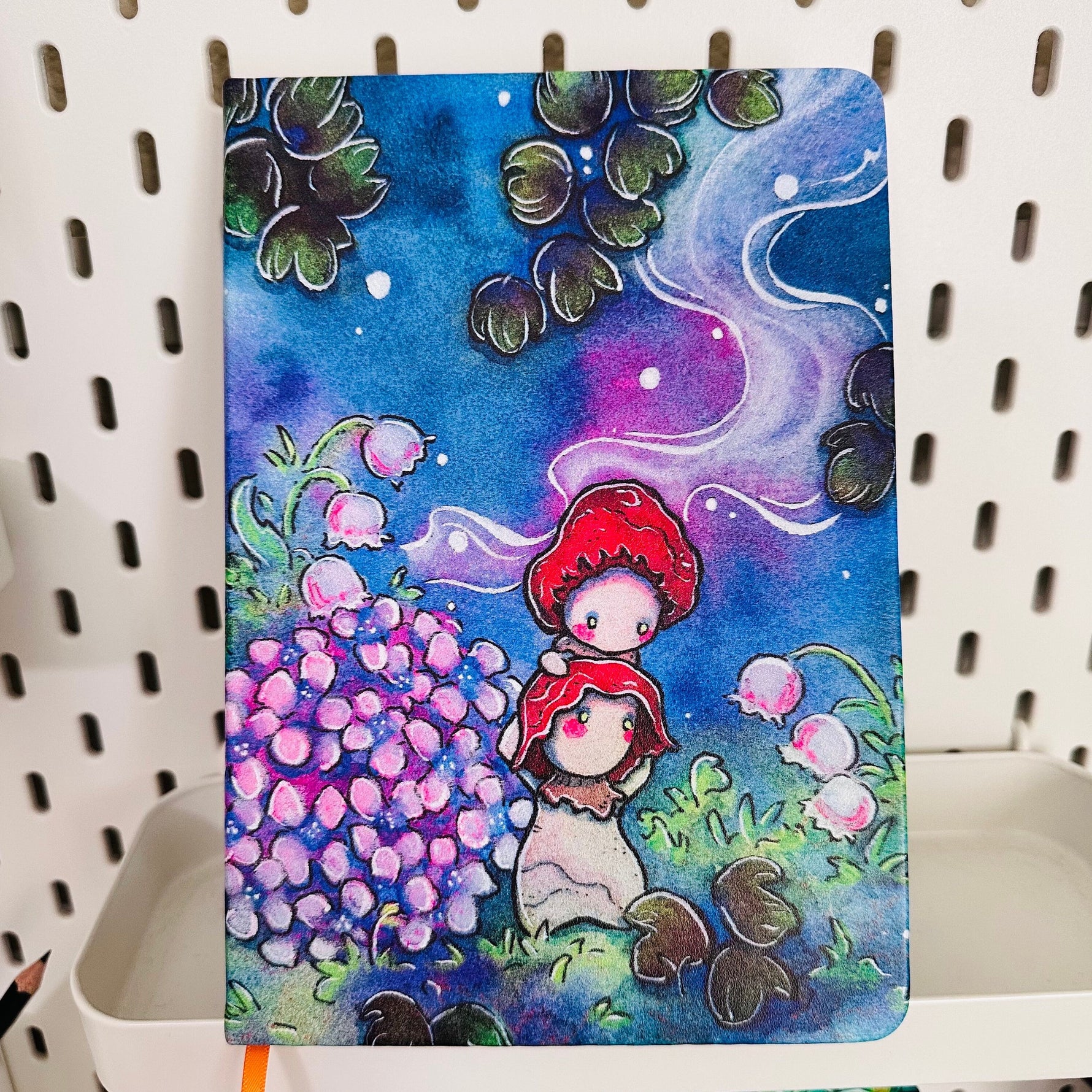 Mushi Garden - Hardcover Notebook, Journal, Sketchbook Front