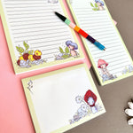 Mushi Garden - Stationery notepad set alt full view
