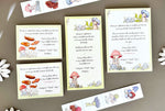 Mushi Garden - Stationery notepad set alt full view 2