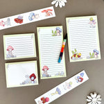 Mushi Garden - Stationery notepad set full view 2