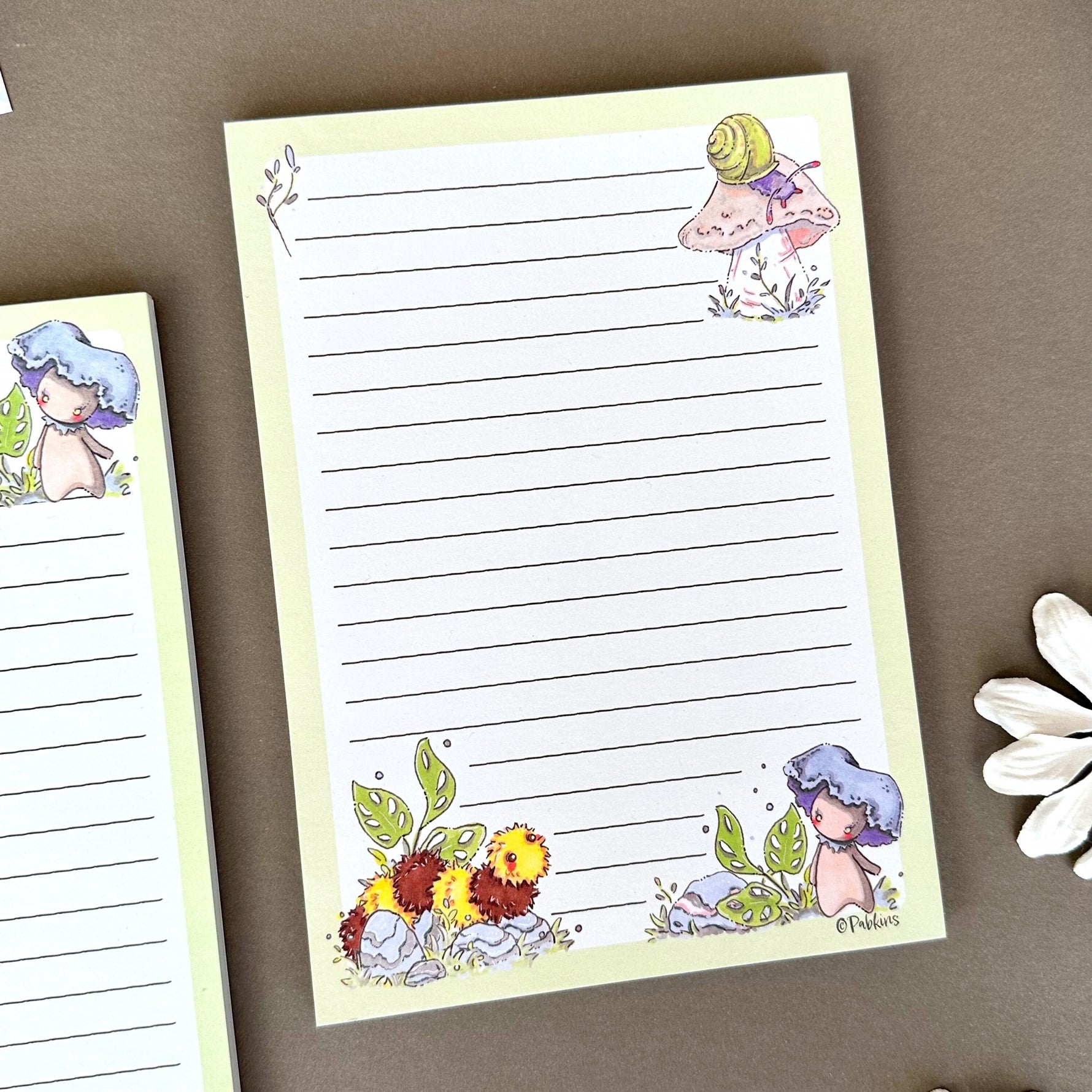 Mushi Garden - Stationery notepad set notepad