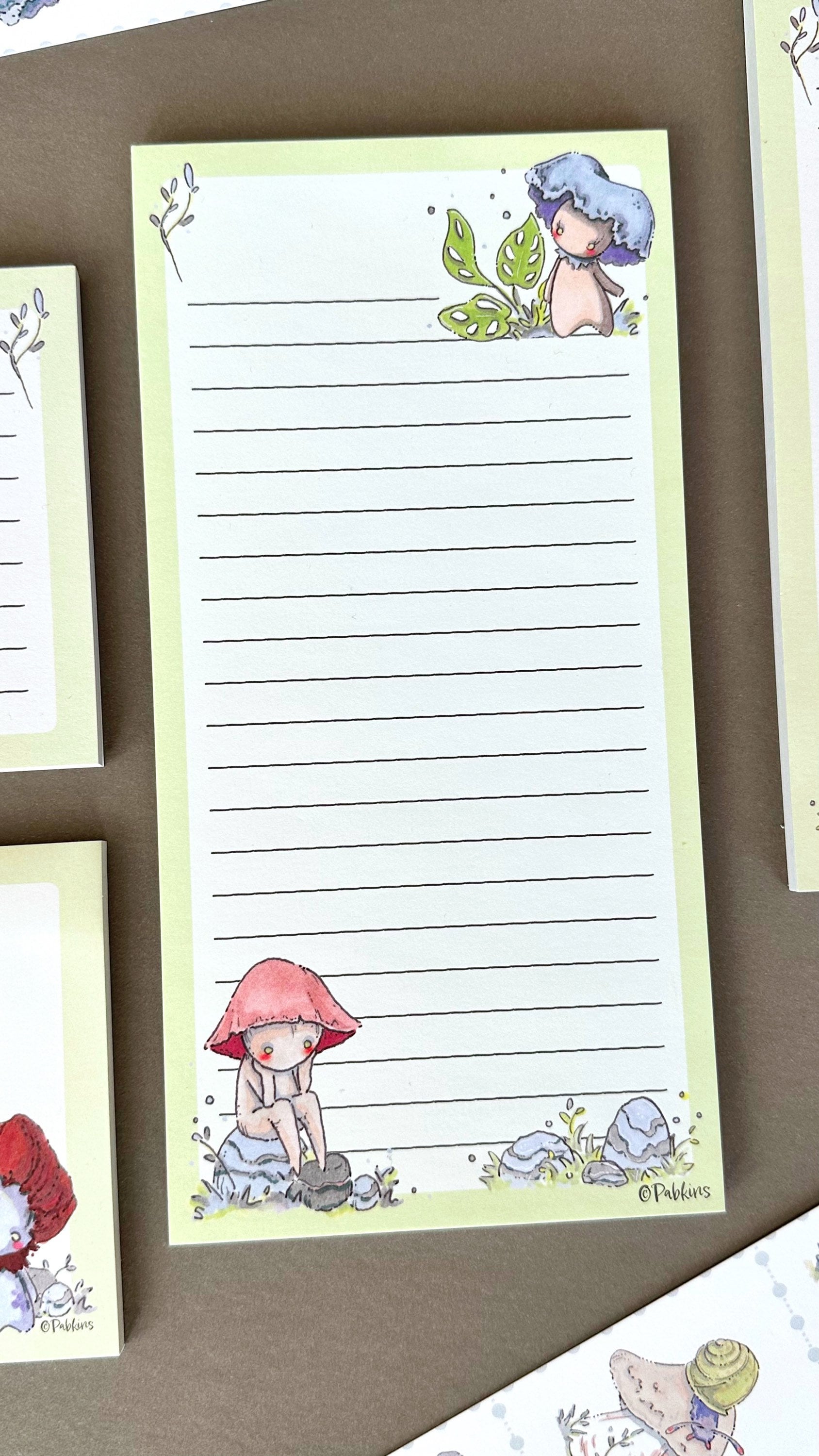 Mushi Garden - Stationery notepad set notepad 3