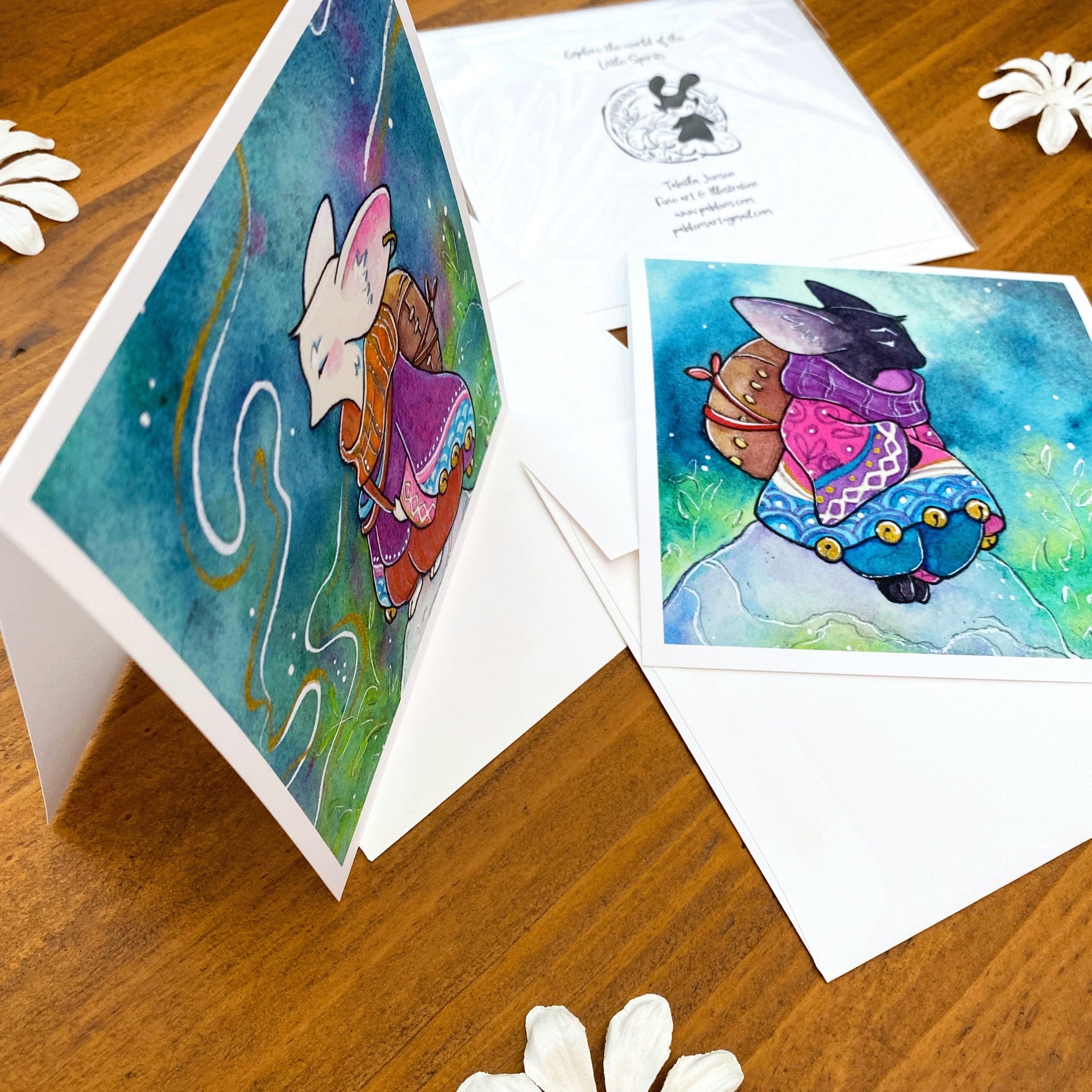 Mystical Mice - blank greeting cards alt view
