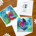 Mystical Mice - blank greeting cards alt view 2