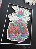 Original Watercolor Painting - Welcoming Spring Side View 2