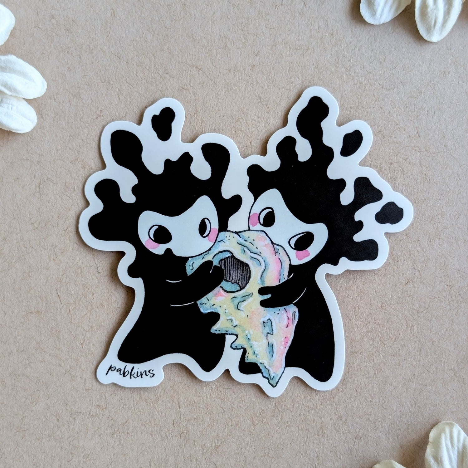 Skull Fight - Vinyl Sticker