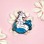 Smoke Fox - hard enamel pin Single