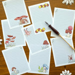 Snails and Mushi - Stationery set Full View 2
