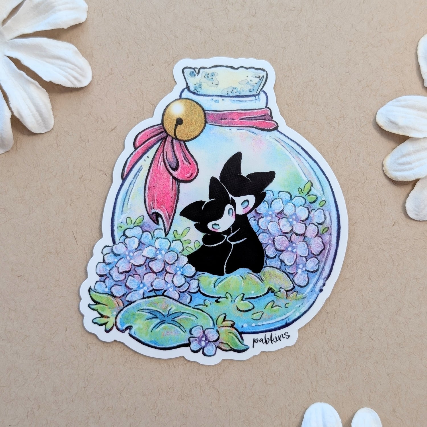 Spirit Love Terrarium - vinyl sticker