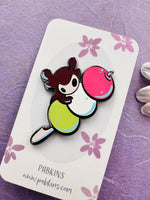 Spirit Dango, mochi - hard enamel pin alt view