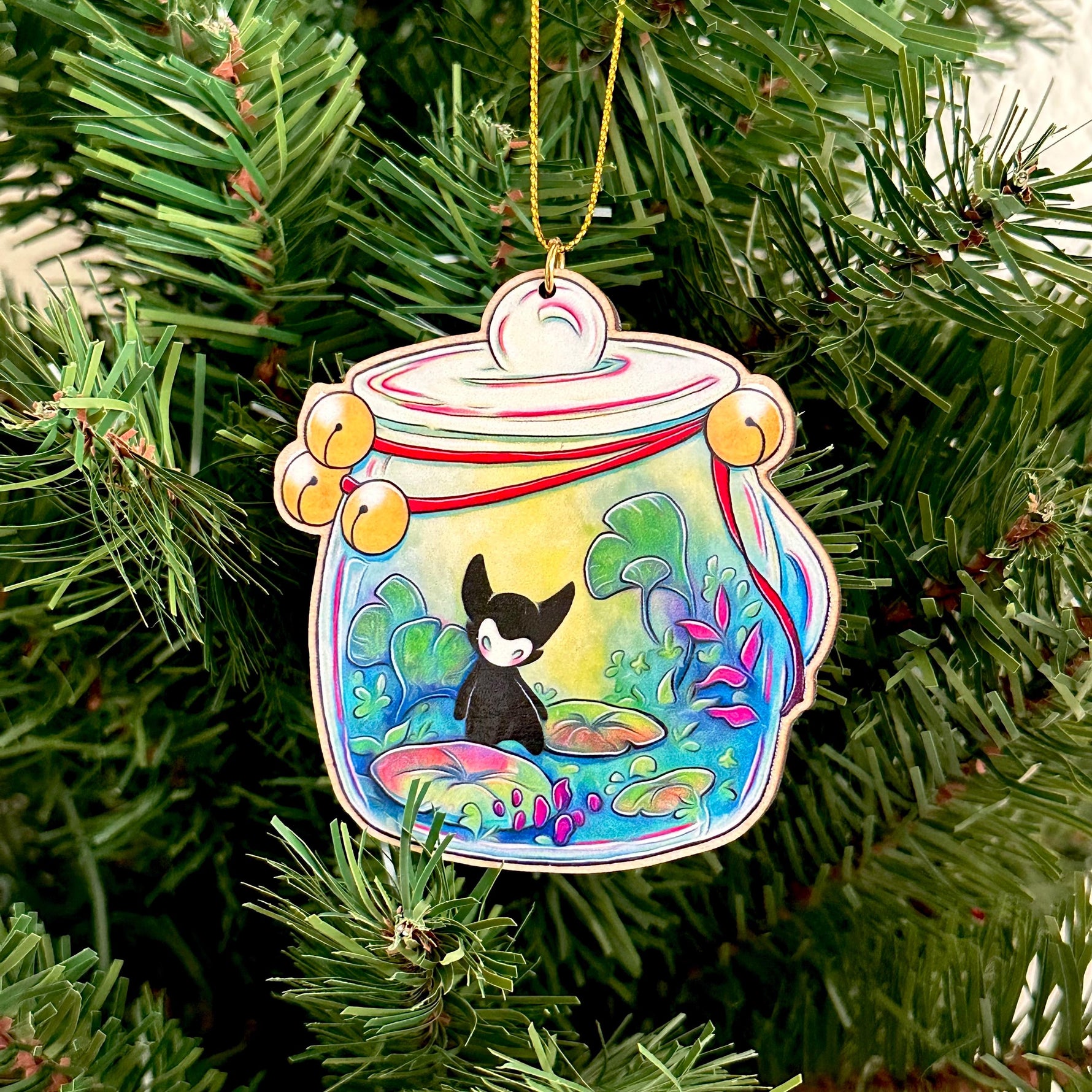 Spirit Jar - Ornament Front View